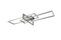 Plafoniera Salinas, TRIO, 100x40x11.5 cm, 34W, 1x SMD, metal, argintiu mat