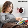 Incalzitor ceramic de priza cu telecomanda InnovaGoods, 600W, 14 cm