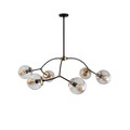 Lustra, Tatum, 584TTM1421, Metal, Negru
