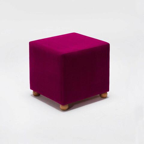 Fotoliu puf, balcab home, 825blc2367, lemn, lila