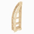 Corp biblioteca, Zena Home, Orsa, 58x180x31.6 cm, PAL, Stejar