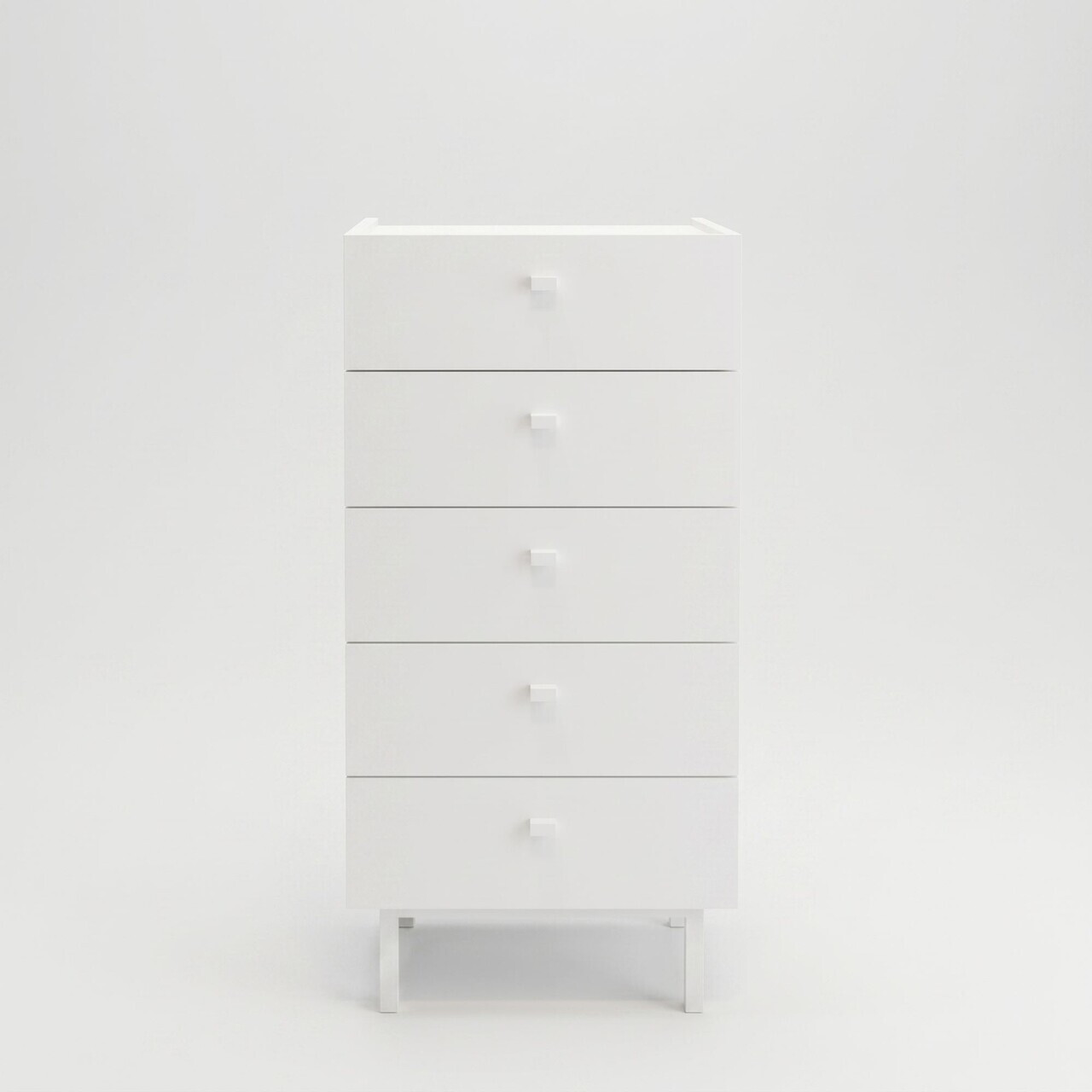 Dulap, Hanah Home, Luke, 47.9x96.6x36.8 cm, PAL, Alb — imaginea 5