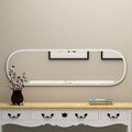 Oglinda decorativa, Siam, Magnum, 40x120x2.2 cm, MDF , Alb
