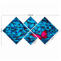 Set 4 tablouri decorative, 4MDF210081253, MDF, Imprimat UV, Multicolor