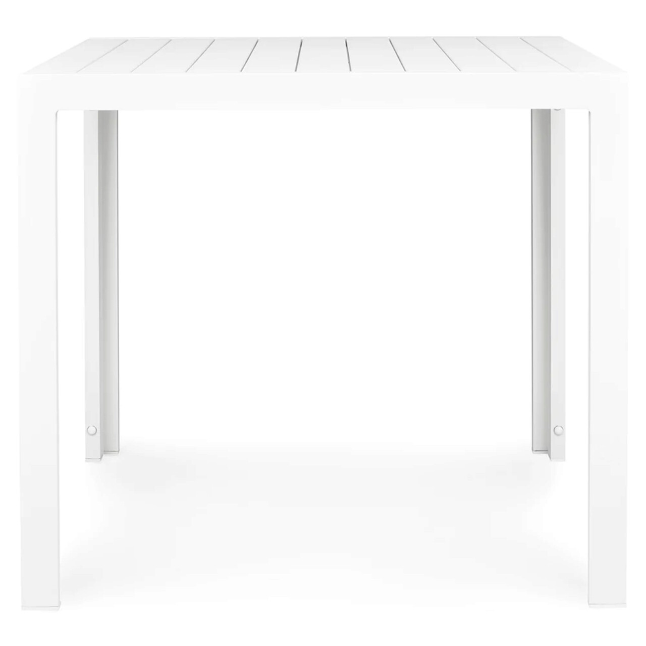 Masa pentru gradina/terasa Haven, 80x80x75 cm, aluminiu, alb - 2 | YEO