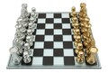 Joc de sah Black/White Chess, Mauro Ferretti, 50.5x50.5x14 cm, polirasina/sticla, multicolor