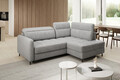 Coltar extensibil dreapta 3 locuri ELTAP, RT-03NU, Barea, 208x160x100 cm, lemn/poliester, gri deschis