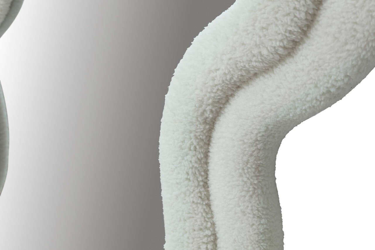 Oglinda Cheval, Hanah Home, Mundo, 65x170 cm, MDF , Crem