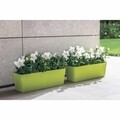 Jardiniera, Tortora, Vetro-Plus, 50x18x16 cm, plastic, maro