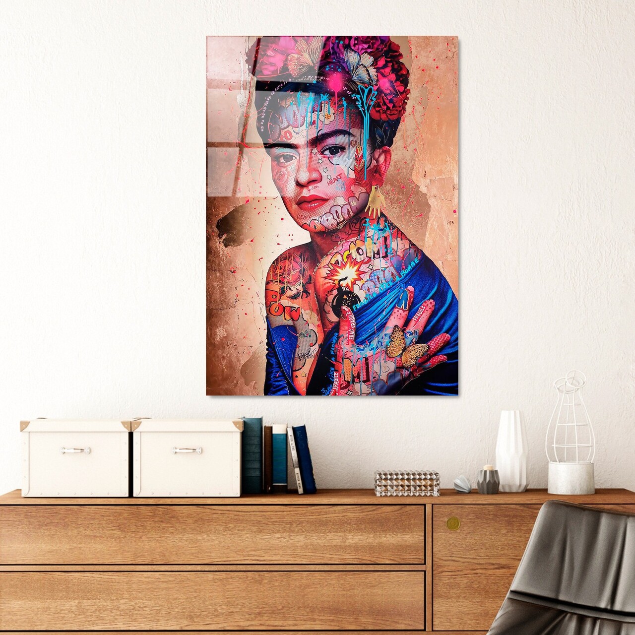 Tablou decorativ, UV-723 70 x 100, 70 x 100 cm, Multicolor - view 2
