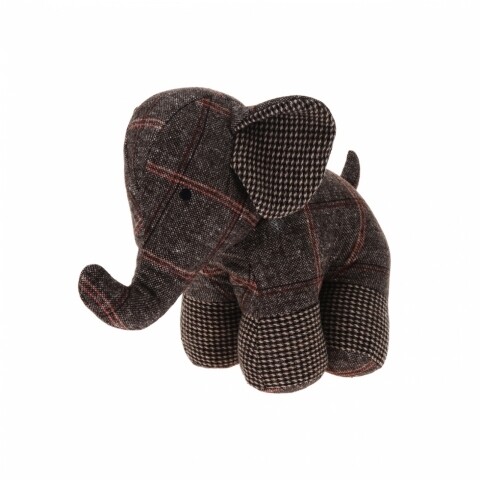 Opritor pentru ușă Elephant Brown 28x17x23 cm