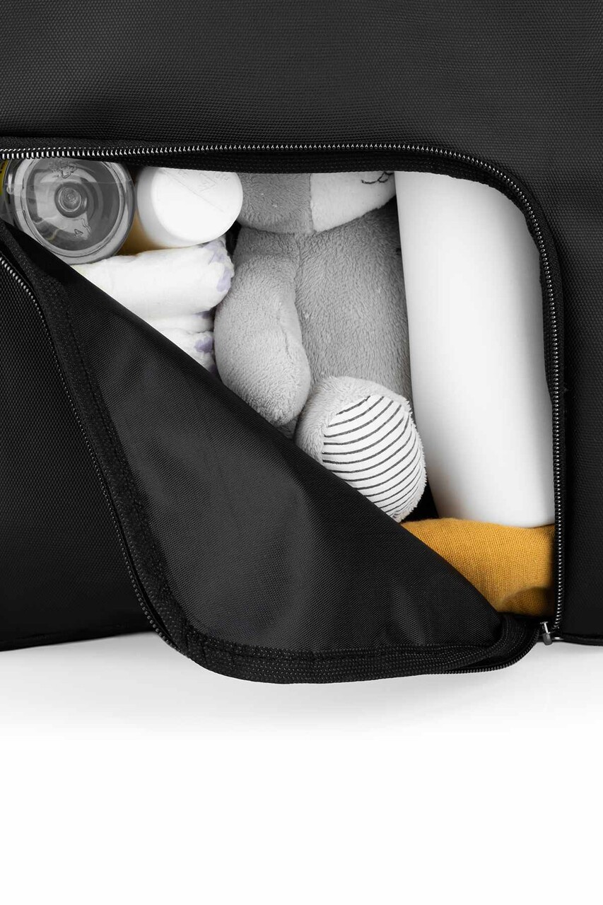 Ghiozdan multifunctional pentru mamici, Wallxpert, Luxella, Negru - imagine 8