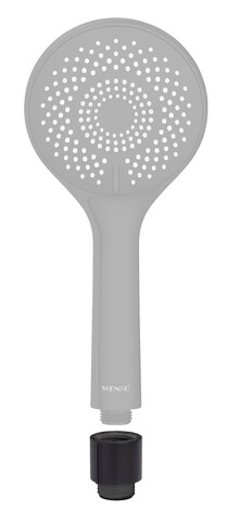 Filet de economisire a apei, wenko, water saving, 1 cm, plastic, negru