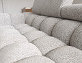 Coltar extensibil dreapta 3 locuri ELTAP, RT-20PEL, Felro, 285x181x93 cm, lemn/poliester, gri