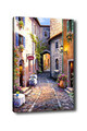 Tablou decorativ, Kanvas Tablo (50 x 70), Canvas, Lemn, Multicolor