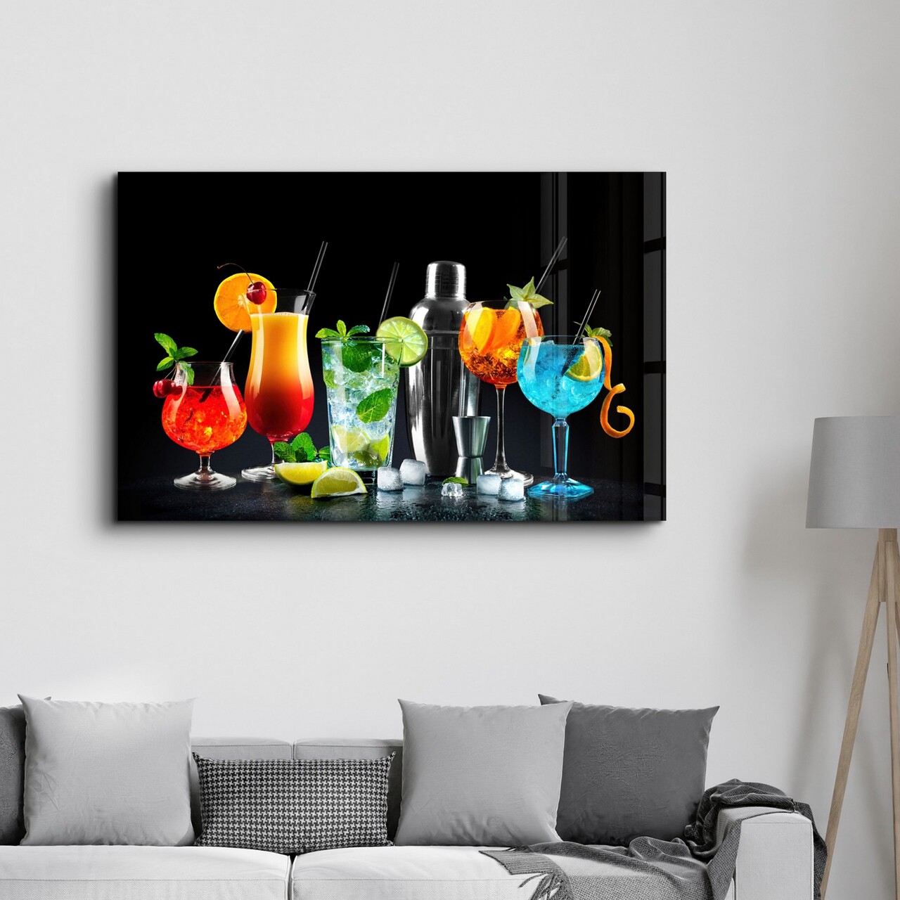 Tablou decorativ, VFT-2054, Dimensiuni: 46 x 72 cm, Multicolor - view 3