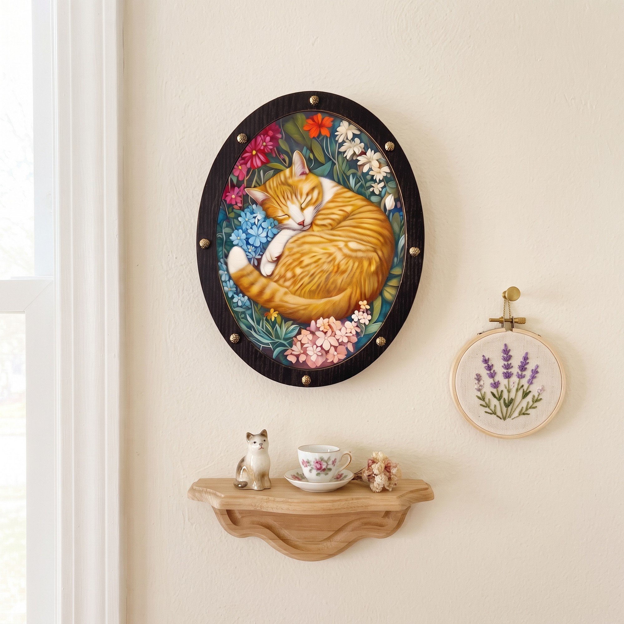 Decoratiune de perete, ALQ149-S, Imprimat UV, Multicolor