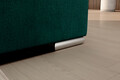 Coltar extensibil dreapta 3 locuri ELTAP, RT-35NU, Sado, 272x192x95 cm, lemn/poliester, verde inchis