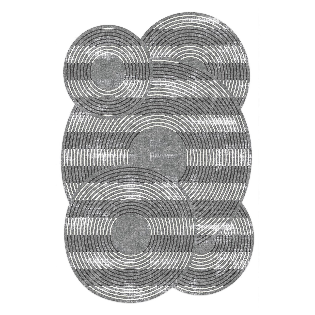Covor, Fr378, 180x280 cm, Gri — imaginea 3
