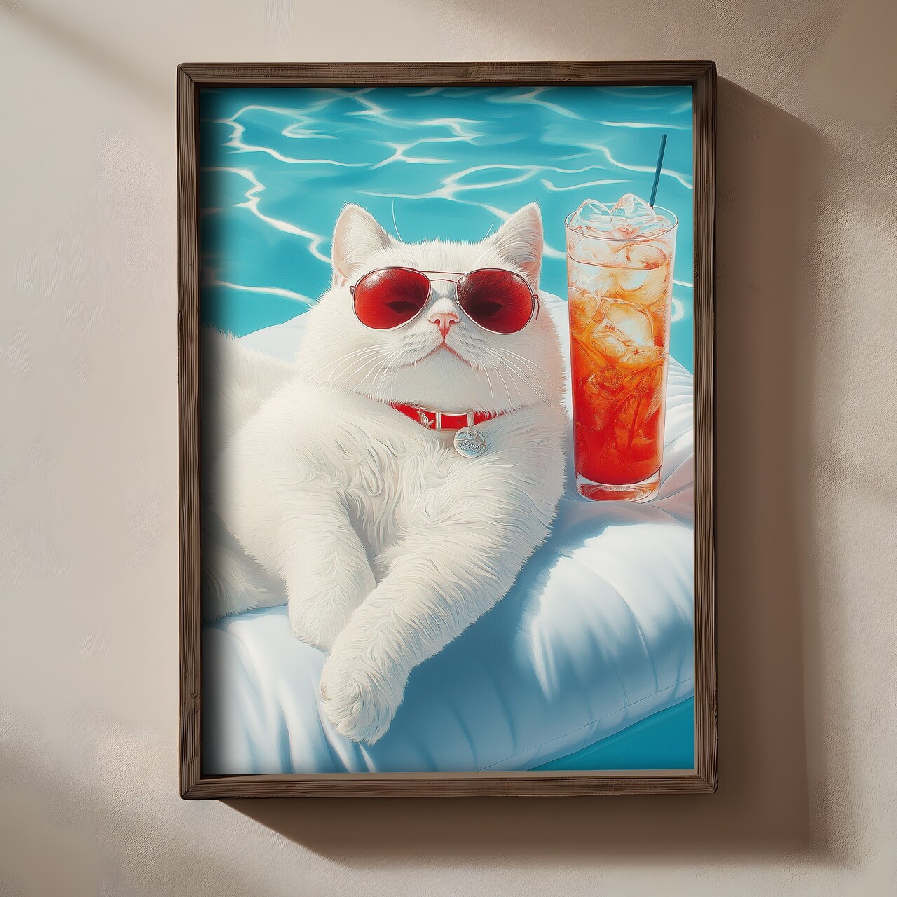 Tablou decorativ TUN017-L Lemn Multicolor