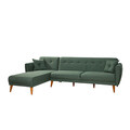 Coltar, Unique Design, 867UNQ1413, Lemn de carpen, Verde