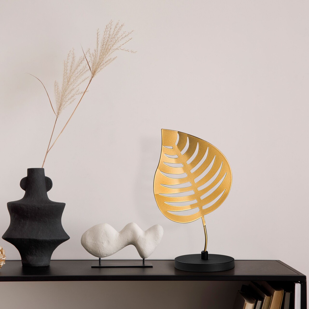Decoratiune, Dm-008, 28x18x13 cm, Aur/Negru - view 3