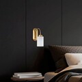 Aplica de perete, Fulgor, 942FLG2201, Metal, Auriu