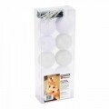 Ghirlanda luminoasa cu 10 LED-uri White, Heinner Home, 180 cm, plastic, alb