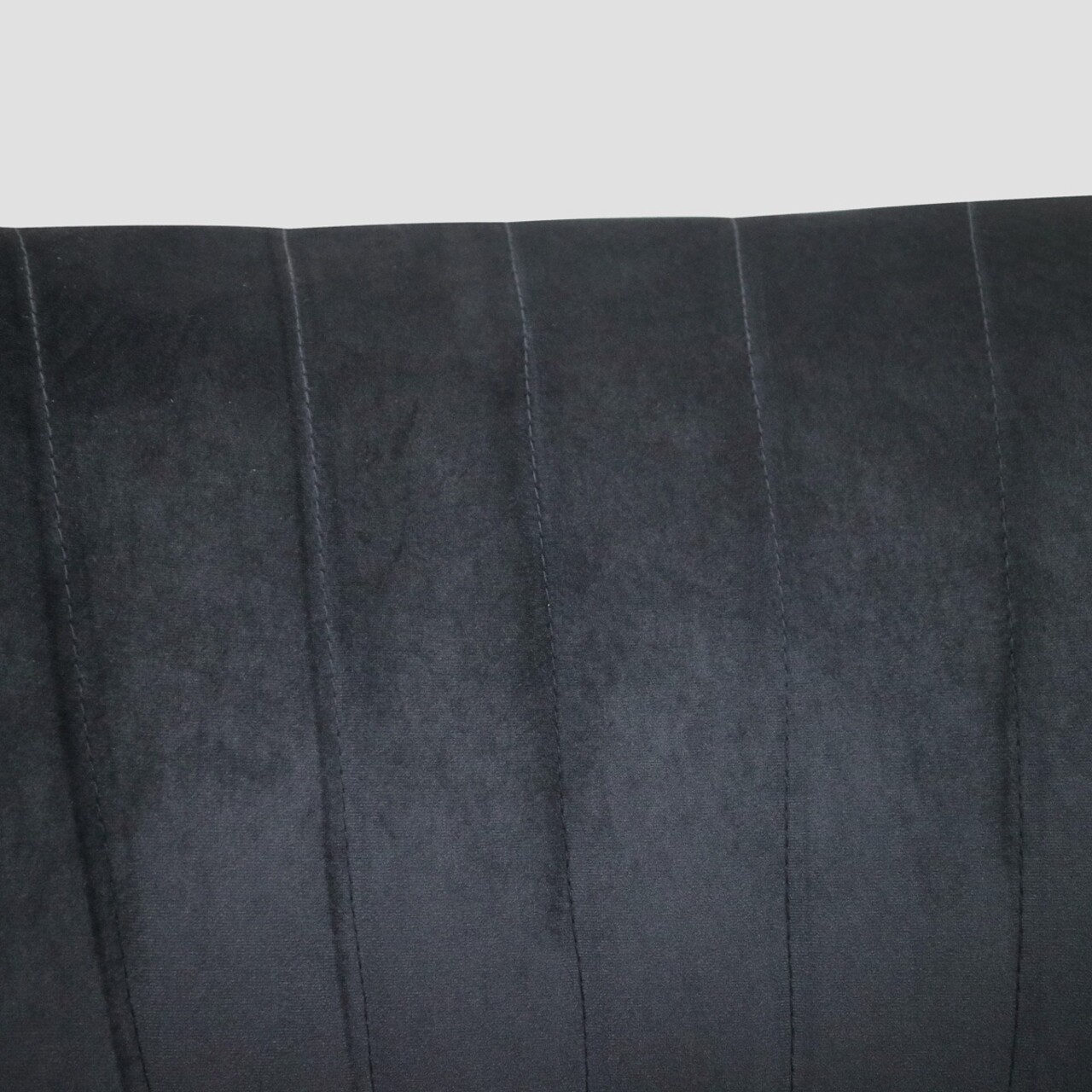 Fotoliu Eloya, Homla, 75.5x71x86 cm, MDF/catifea din poliester, negru/alb