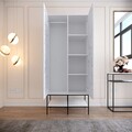 Dulap pentru haine, Comforty, Martin 2, 84 x 200 x 50 cm, pal melaminat, multicolor