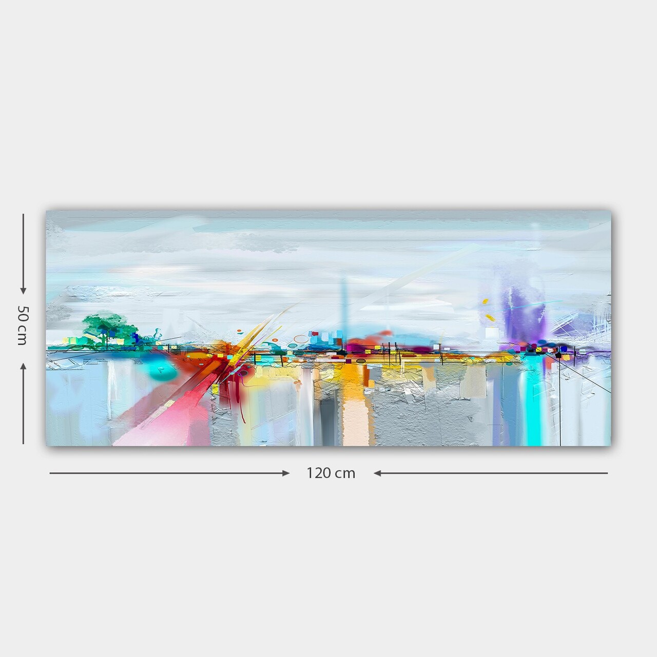 Tablou decorativ, YTY1041141790_50120, Cadru: 100% LEMN (grosime: 3 cm), Multicolor - view 3