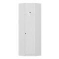 Dulap pentru haine, Minerva, Kale White, 74x235x52 cm, PAL, Alb