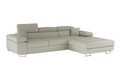 Coltar extensibil dreapta 4 locuri ELTAP, Armd-367, Armando, 289x203x85 cm, lemn/poliester, bej deschis