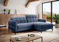 Coltar extensibil dreapta 3 locuri ELTAP, Lore-101, Lorelle, 225x160x105 cm, lemn/poliester, albastru