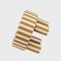 Taburet Chiaro, Homla, 50x37 cm, MDF/poliester, bej/alb
