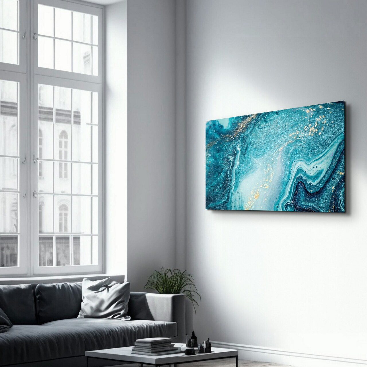 Tablou decorativ, SPR-1359, Dimensiune: 35 x 55 cm, Multicolor — imaginea 4