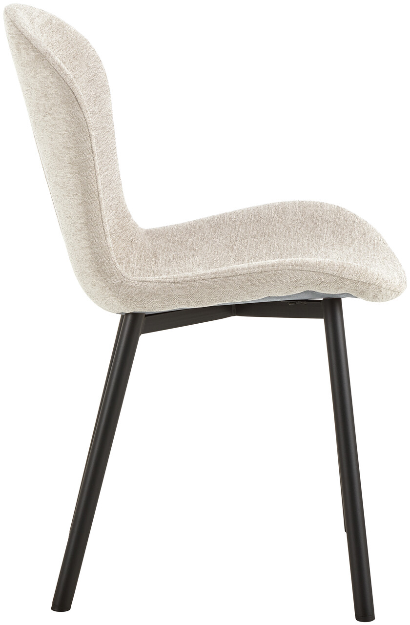 Scaun Esra, Actona, 50x58x86 cm, poliester/otel, bej - view 13