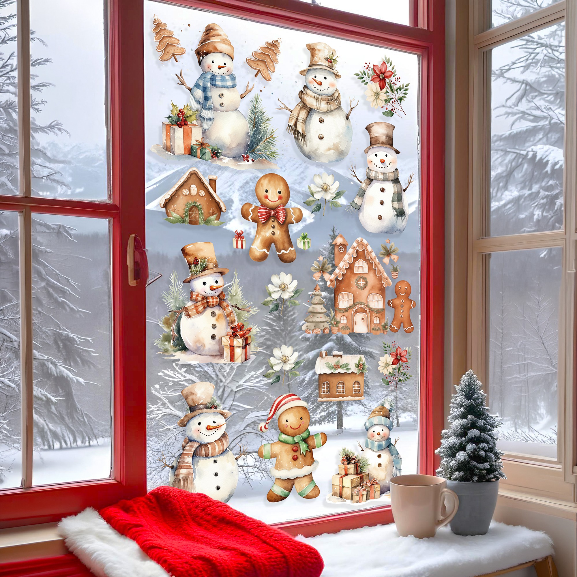 Sticker decorativ, 309127_3050, 30 x 50 cm, Multicolor