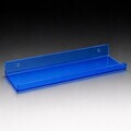 Raft de perete acrilic, Hanah Home, Vivid, 40x10x4 cm, Albastru