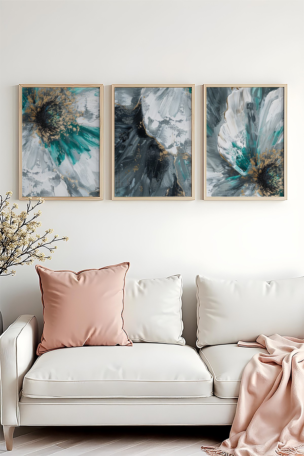 Tablou decorativ, Huhu472, Lemn masiv, Multicolor