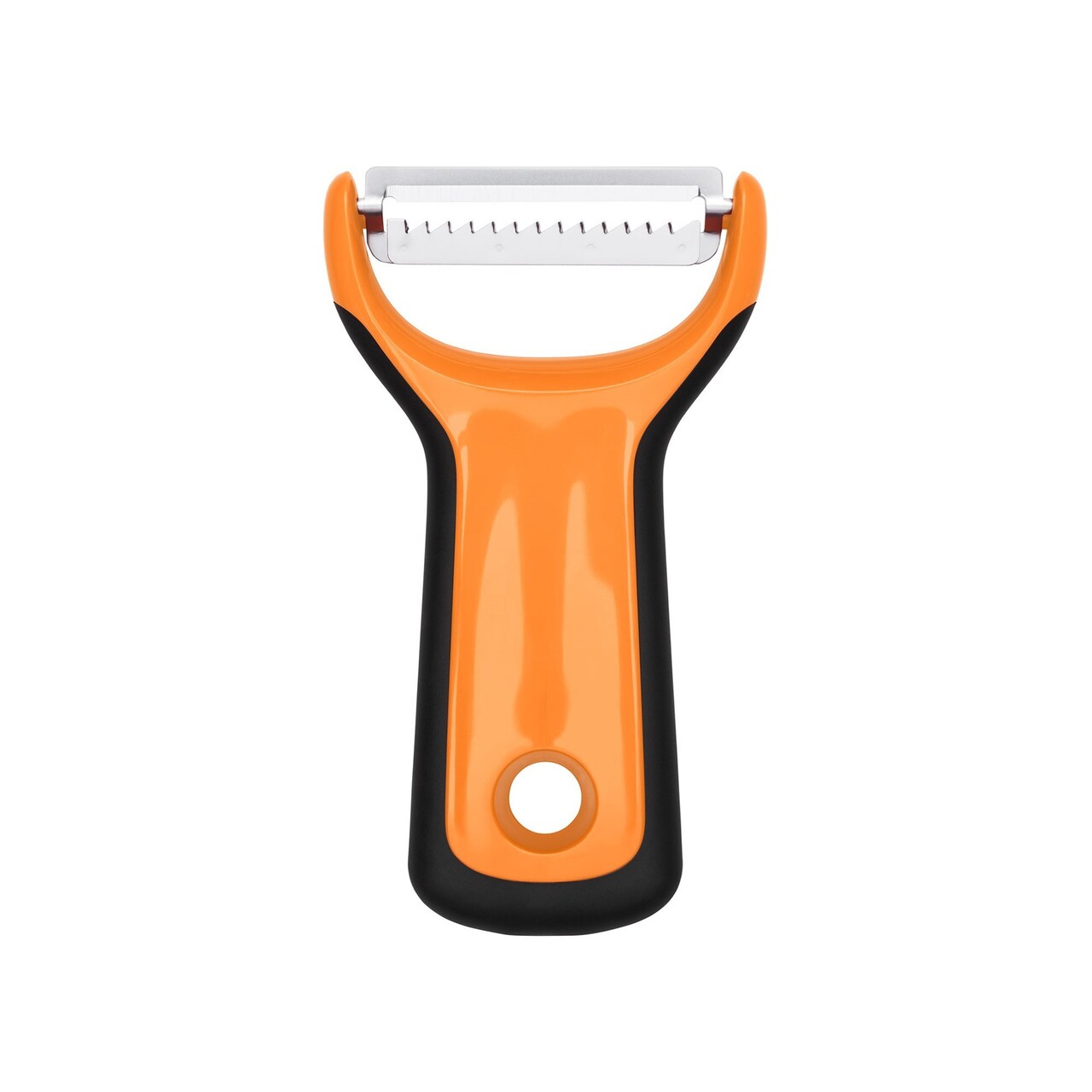 Decojitor Julienne, inox, Portocaliu, "Good Grips" - OXO - imagine 3