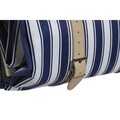 Cos de picnic pentru 4 persoane, DKD Home Decor, 42 x 30 x 20 cm, rachita, maro/bleumarin
