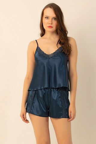 Camasa de noapte, 995MRE1543 - L/XL, Miorre, Poliester, Albastru inchis
