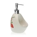Dozator pentru detergent de vase cu suport pentru burete, Versa, Fruits, 11.3 x 18 cm, dolomit