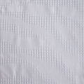 Lenjerie de pat King Size, Lyra, Homla, 3 piese, 200x220 cm, bumbac, alb