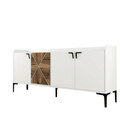 Consola, Hommy Craft, Venedik, 180x78x35 cm, Alb