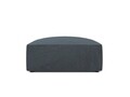 Taburet, Ruby, Micadoni Home, BL, 93x93x40 cm, velur, albastru