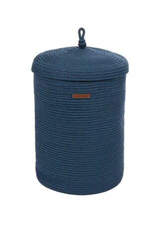 Cutie depozitare, 9011073, bumbac, albastru navy