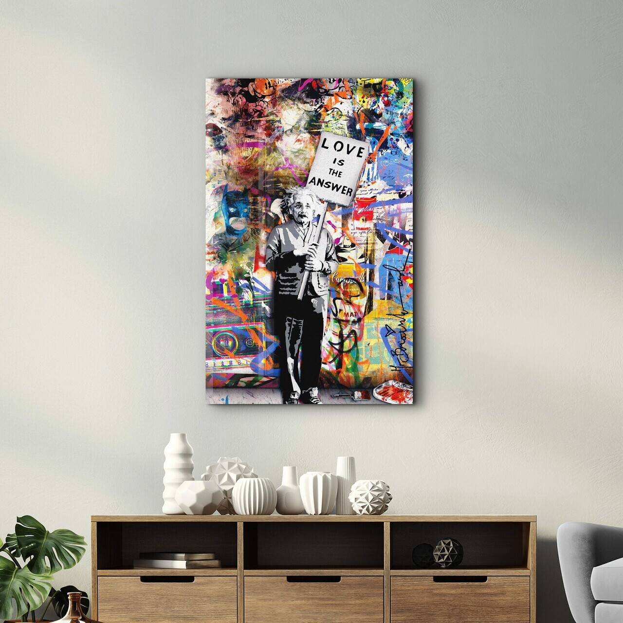 Tablou decorativ, VFT-3028, Dimensiuni: 70 x 110 cm, Multicolor — imaginea 3