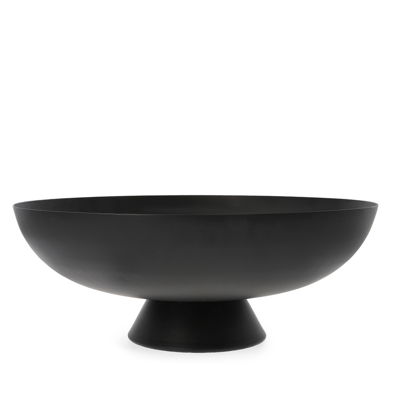 Bol decorativ Roh, Homla, 33.5x14 cm, metal, negru - view 2